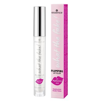 Essence What The Fake! Plumping Lip Filler Luciu de buze pentru femei 4,2 ml Nuanţă 01 Oh my plump!