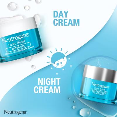 Neutrogena Hydro Boost Set cadou Gel hidratant de zi Hydro Boost Water Gel 50 ml + cremă de noapte Hydro Boost Sleeping Cream 50 ml