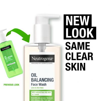 Neutrogena Oil Balancing Facial Wash Gel demachiant 200 ml