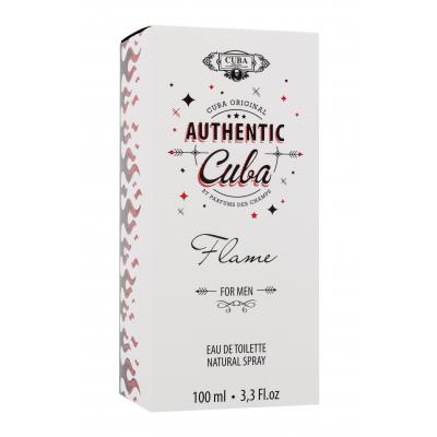 Cuba Authentic Flame Apă de toaletă pentru bărbați 100 ml