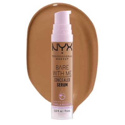 NYX Professional Makeup Bare With Me Serum Concealer Anticearcăn pentru femei 9,6 ml Nuanţă 09 Deep Golden