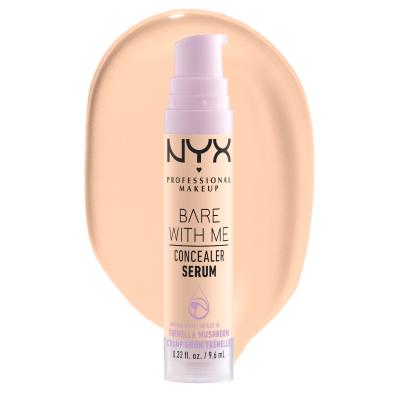 NYX Professional Makeup Bare With Me Serum Concealer Anticearcăn pentru femei 9,6 ml Nuanţă 01 Fair