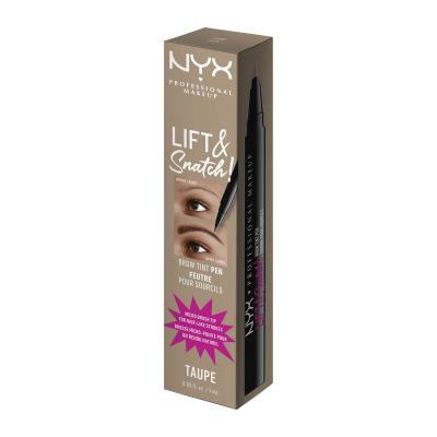 NYX Professional Makeup Lift &amp; Snatch! Creion pentru femei 1 ml Nuanţă 03 Taupe