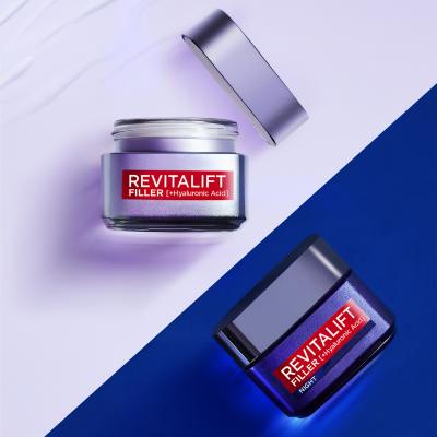 L&#039;Oréal Paris Revitalift Filler HA Duo Set Set cadou Cremă de zi pentru față Revitalift Filler HA 50 ml + cremă de noapte pentru față Revitalift Filler HA 50 ml