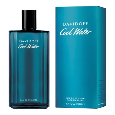 Davidoff Cool Water Apă de toaletă pentru bărbați 200 ml