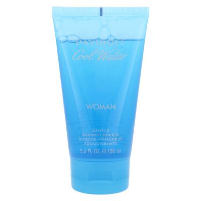 Davidoff Cool Water Woman Gel de duș pentru femei 150 ml Cutie cu defect