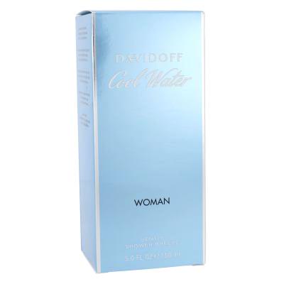 Davidoff Cool Water Woman Gel de duș pentru femei 150 ml Cutie cu defect