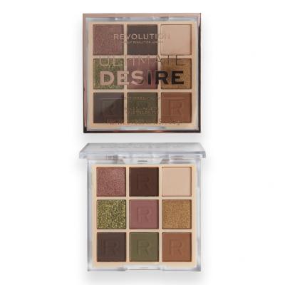 Makeup Revolution London Ultimate Desire Fard de pleoape pentru femei 8,1 g Nuanţă Stripped Khaki