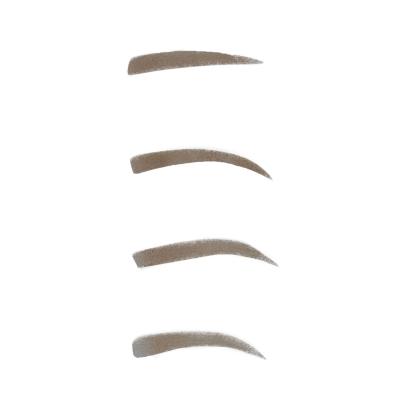 Makeup Revolution London Brow Powder Stamp &amp; Stencil Fard pentru femei 0,65 g Nuanţă Dark Brown