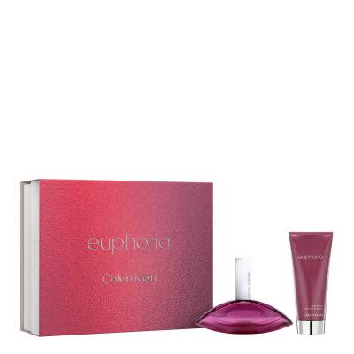 Calvin Klein Euphoria SET1 Set cadou Apă de parfum 100 ml + loțiune de corp 100 ml