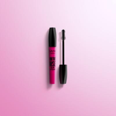 NYX Professional Makeup On The Rise Mascara pentru femei 10 ml Nuanţă 01 Black