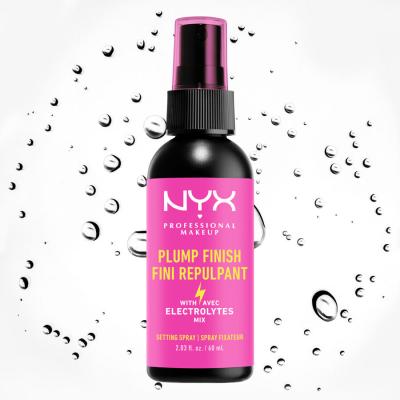 NYX Professional Makeup Plump Finish Spray fixator pentru femei 60 ml