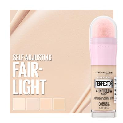 Maybelline Instant Anti-Age Perfector 4-In-1 Glow Fond de ten pentru femei 20 ml Nuanţă 00 Fair