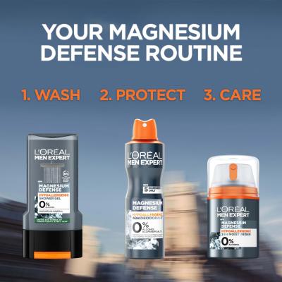 L&#039;Oréal Paris Men Expert Magnesium Defence 48H Deodorant pentru bărbați 150 ml