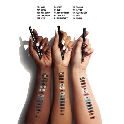 NYX Professional Makeup Slim Eye Pencil Creion de ochi pentru femei 1 g Nuanţă 901 Black