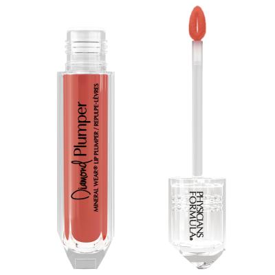 Physicians Formula Mineral Wear Diamond Lip Plumper Luciu de buze pentru femei 5 ml Nuanţă Champagne Cushion Cut