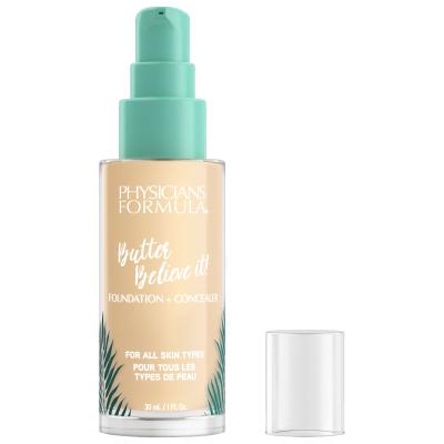 Physicians Formula Butter Believe It! Foundation + Concealer Fond de ten pentru femei 30 ml Nuanţă Fair