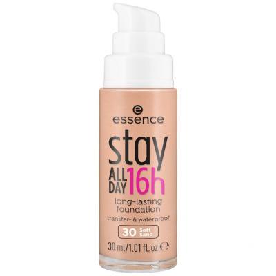 Essence Stay All Day 16h Fond de ten pentru femei 30 ml Nuanţă 30 Soft Sand