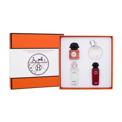 Hermes Women's Perfumes Discovery Set Set cadou Apă de parfum Twilly d´Hermes 7,5 ml + apă de toaletă Un Jardin Sur Le Nil 7,5 ml + apă de colonie Eau De Rhubarbe Écarlate 7,5 ml + apă de toaletă Eau Des Merveilles 7,5 ml