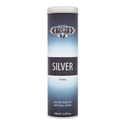 Cuba Silver Apă de toaletă pentru bărbați 100 ml