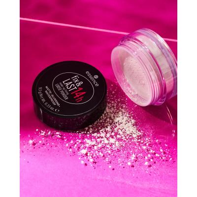 Essence Fix &amp; Last 14H Loose Powder Pudră pentru femei 9,5 g