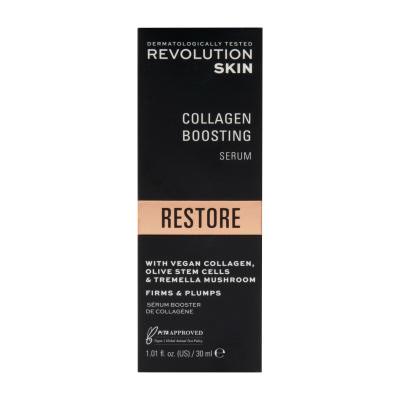 Revolution Skincare Restore Collagen Boosting Serum Ser facial pentru femei 30 ml