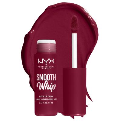 NYX Professional Makeup Smooth Whip Matte Lip Cream Ruj de buze pentru femei 4 ml Nuanţă 15 Chocolate Mousse