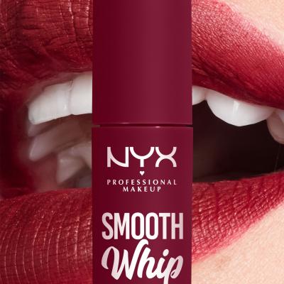 NYX Professional Makeup Smooth Whip Matte Lip Cream Ruj de buze pentru femei 4 ml Nuanţă 15 Chocolate Mousse