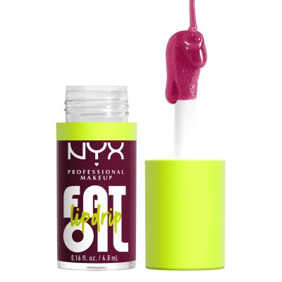 NYX Professional Makeup Fat Oil Lip Drip Ulei de buze pentru femei 4,8 ml Nuanţă 04 That´s Chic