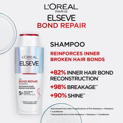 L&#039;Oréal Paris Elseve Bond Repair Shampoo Șampon pentru femei 200 ml