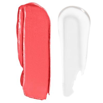 Wet n Wild MegaLast Lock &#039;N&#039; Shine Lip Color + Gloss Ruj de buze pentru femei 4 ml Nuanţă Shining Hibiscus