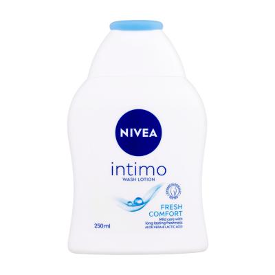 Nivea Intimo Wash Lotion Fresh Comfort Igiena intimă pentru femei 250 ml