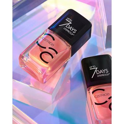 Catrice Iconails Lac de unghii pentru femei 10,5 ml Nuanţă 147 Glitter N&#039; Rosé