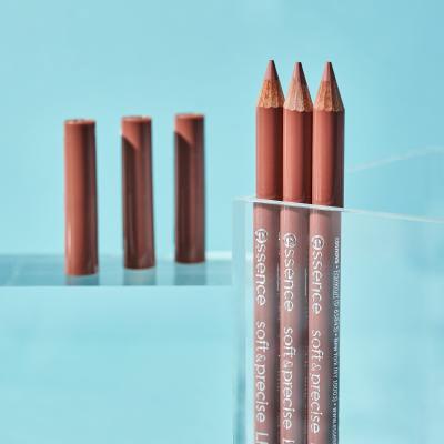 Essence Soft &amp; Precise Lip Pencil Creion de buze pentru femei 0,78 g Nuanţă 402 Honey-Stly