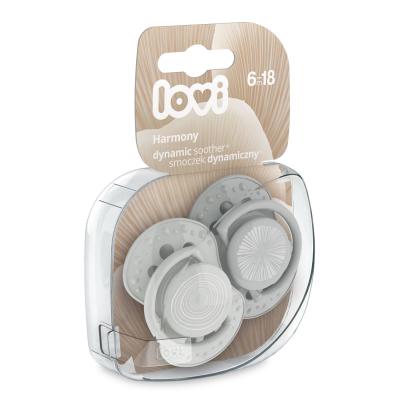 LOVI Harmony Dynamic Soother Boy 6-18m Suzete pentru copii 2 buc