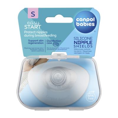 Canpol babies Easy Start Silicone Nipple Shields S Inserții pentru sutien pentru femei 2 buc