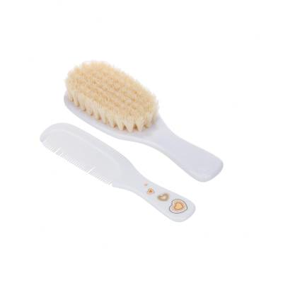 Canpol babies Newborn Baby Baby Brush With Comb Hearts Piepteni de păr pentru copii Set