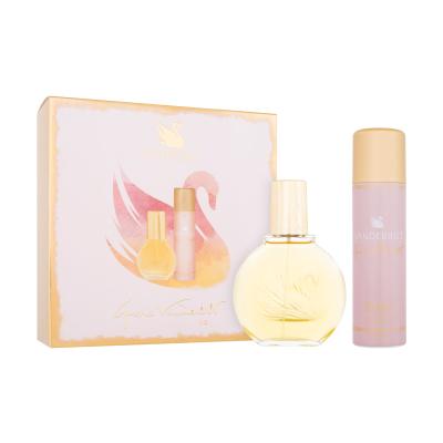 Gloria Vanderbilt Vanderbilt Set cadou Apă de toaletă 100 ml + deodorant 150 ml Cutie cu defect