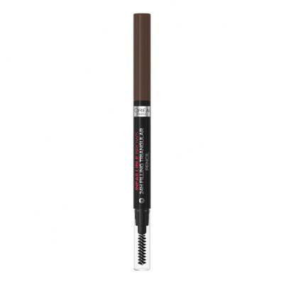 L&#039;Oréal Paris Infaillible Brows 24H Filling Triangular Pencil Creion pentru femei 1 ml Nuanţă 03 Dark Brunette