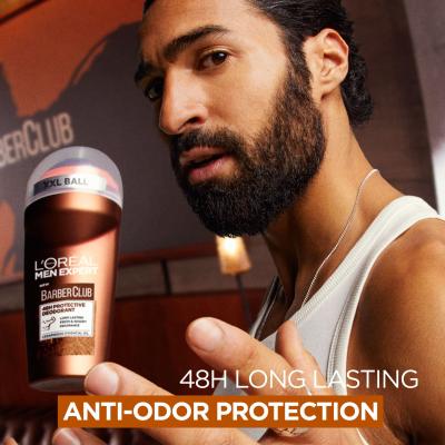 L&#039;Oréal Paris Men Expert Barber Club 48H Protective Deodorant Deodorant pentru bărbați 50 ml