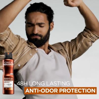 L&#039;Oréal Paris Men Expert Barber Club 48H Protective Deodorant Deodorant pentru bărbați 150 ml