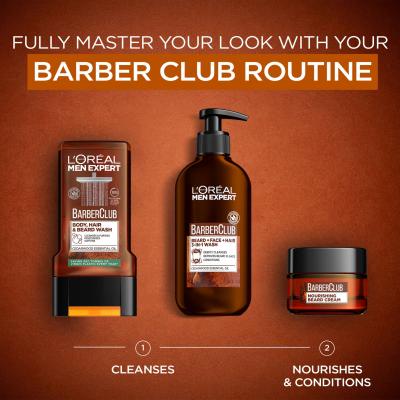 L&#039;Oréal Paris Men Expert Barber Club Nourishing Beard Cream Balsam pentru barbă pentru bărbați 50 ml