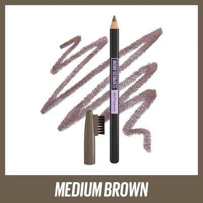 Maybelline Express Brow Shaping Pencil Creion pentru femei 4,3 g Nuanţă 04 Medium Brown