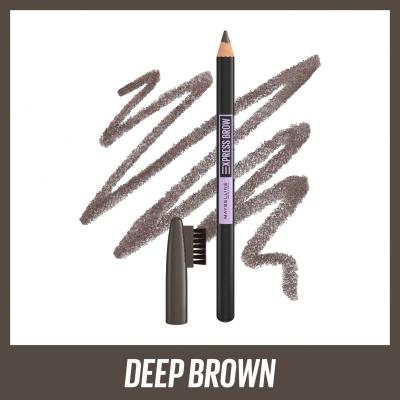 Maybelline Express Brow Shaping Pencil Creion pentru femei 4,3 g Nuanţă 05 Deep Brown