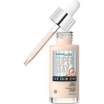 Maybelline Superstay 24H Skin Tint + Vitamin C Fond de ten pentru femei 30 ml Nuanţă 03