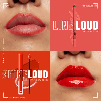 NYX Professional Makeup Line Loud Creion de buze pentru femei 1,2 g Nuanţă 10 Stay Stuntin