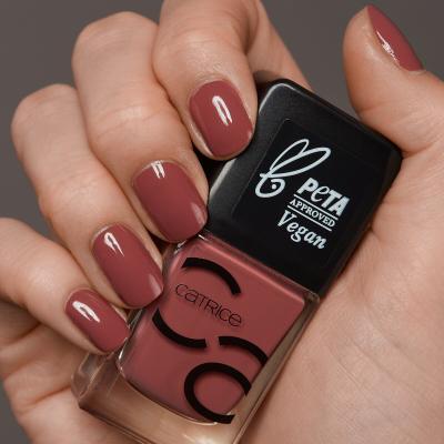 Catrice Iconails Lac de unghii pentru femei 10,5 ml Nuanţă 10 Rosywood Hills