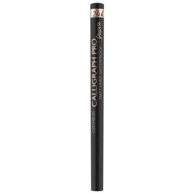 Catrice Calligraph Pro Presice Matt Liner Waterproof Tuș de ochi pentru femei 1,2 ml Nuanţă 010 Intense Black