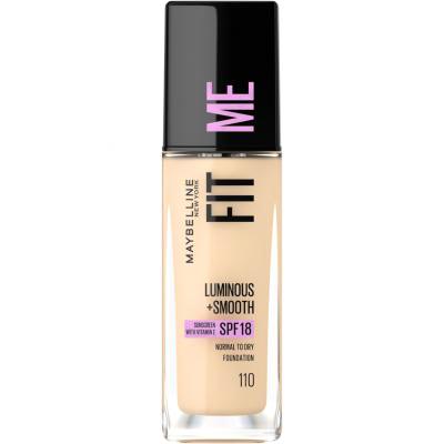 Maybelline Fit Me! SPF18 Fond de ten pentru femei 30 ml Nuanţă 110 Porcelain