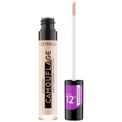 Catrice Camouflage Liquid High Coverage 12h Anticearcăn pentru femei 5 ml Nuanţă 001 Fair Ivory